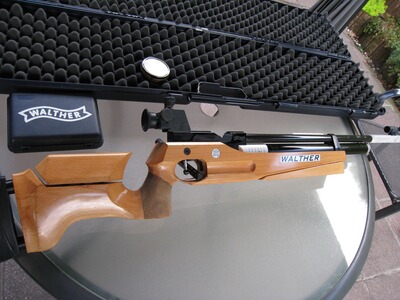 Matchluftgewehr Walther LG 300 Universal Auflage,Bestzustand,TOP!