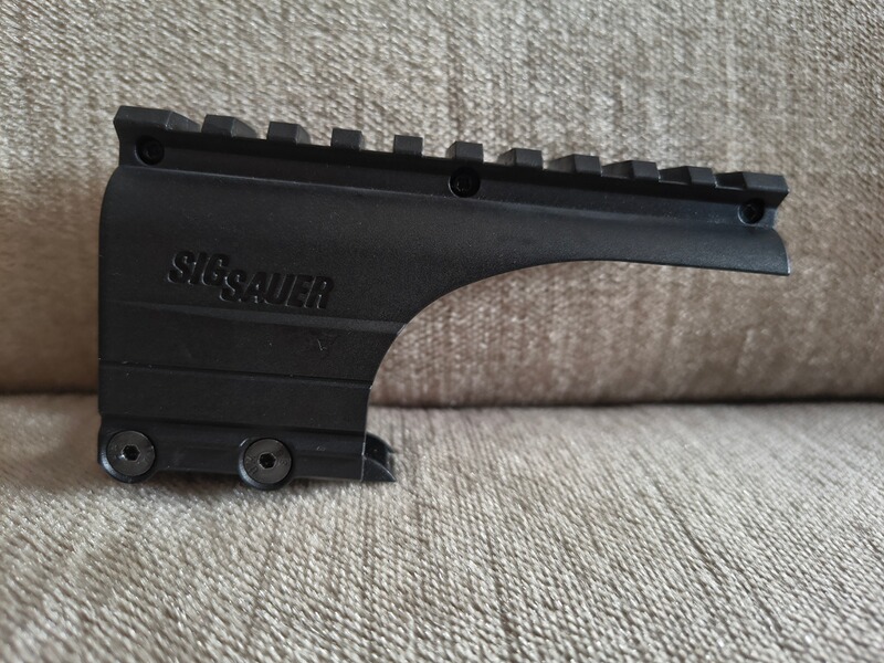Original SigSauer Picatinny Bridge, Brücke für Reddot etc.