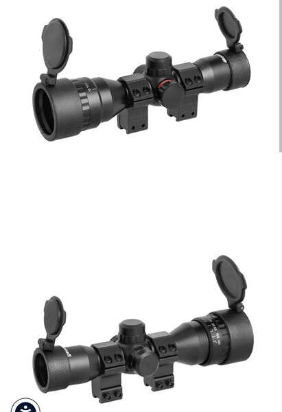 Zielfernrohr inkl Mntage 11 mm TOP wie neu 4*32