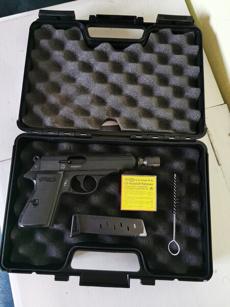 Walther PP 9mm PA im Koffer