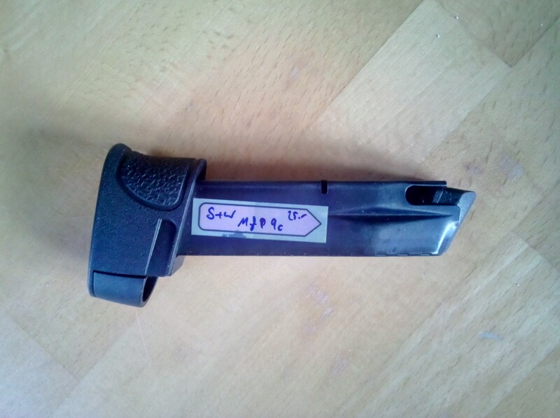 Magazin S&W M&P 9c in 9mm p.a.k.