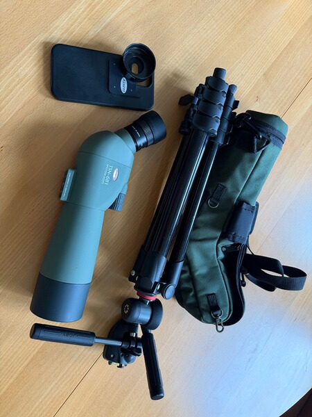 Kowa TSN-601 Spektiv ungebraucht mit 30er Okular plus Zubehör