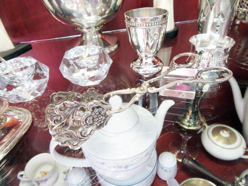 800er Silber Zuckerzange Gebäckzange Antik Jugendstil