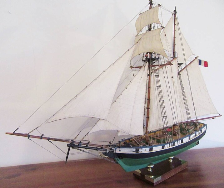 Segelschiff La Recouvrance Marine Rarität