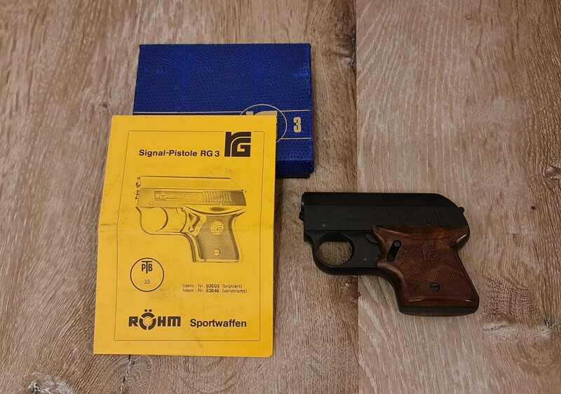 Röhm RG3 Signalpistole in 6mm Flobert - PTB 33 - OVP