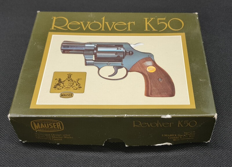 Mauser Revolver K50 in .380 Knall / 9mm Rand Knall - PTB 216