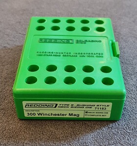Redding .300 Win Mag Type S Neck Sizing Bushing Die + Body Die Set #71153 #75153