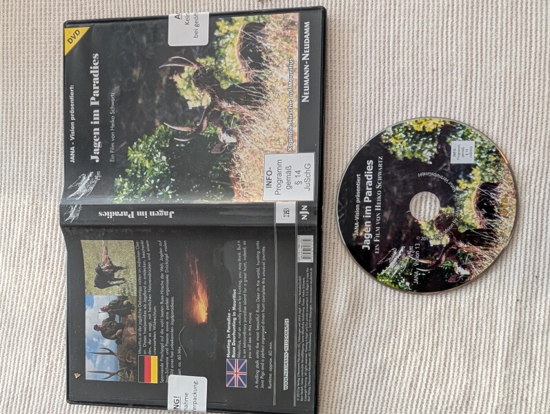 DVD Jagen im Paradies - kapitale Kirsche auf Mauritius