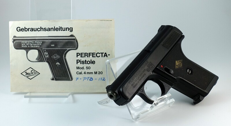 Perfecta Modell 50 Kaliber 4 mm M20, defekt, Ersatzteilspender
