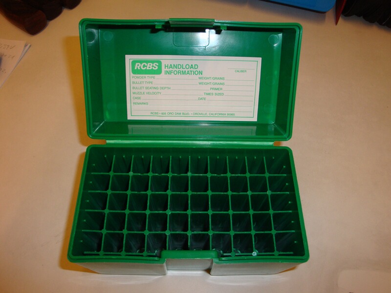 RCBS Patronenbox LP, MP ( 50 ), neuwertig