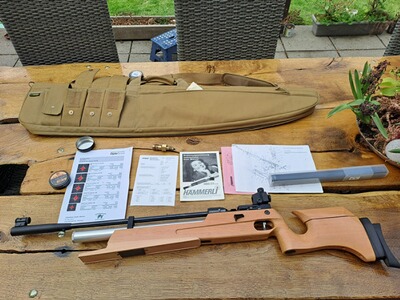 Hämmerli AR 50 mit neuer Kartusche Luftgewehr