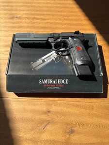 Sammlerauflösung: 3x Resident Evil Samurai Edge Airsoft GBB Konvolut – Unbeschossen & OVP (Socom)