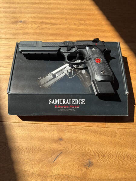 Sammlerauflösung: 3x Resident Evil Samurai Edge Airsoft GBB Konvolut – Unbeschossen & OVP (Socom)