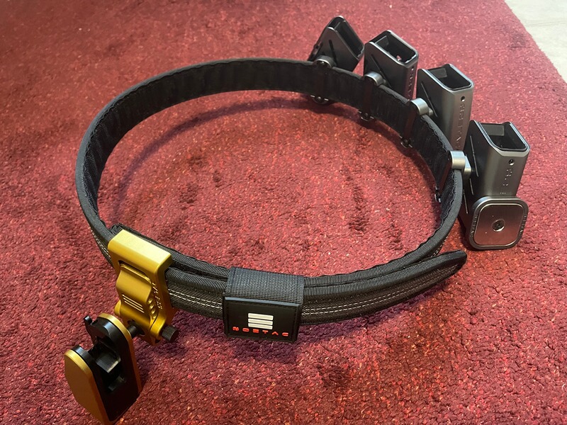 IPSC Set inkl. Gürtel, Holster, Magazintasche Alu