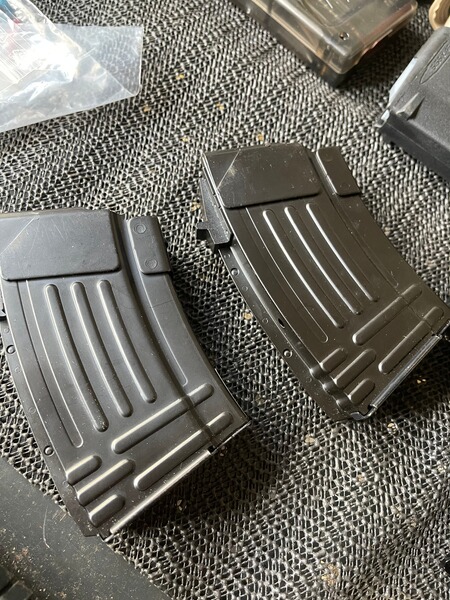 AK47 MAGAZIN, 10 SCHUSS, STAHLBLECH