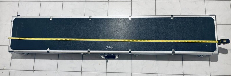 Gewehrkoffer Groß ! Innenmaß ca 158 cm Lang & 28cm Breit mit Rollen und Griff