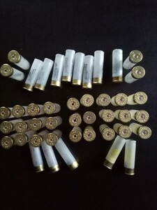 Schrot-Hülsen, gezündert, gereinigt, kalibriert, leer, fertig zum Befüllen, Kaliber12,