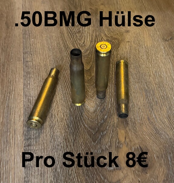 Deko .50BMG -Hülsen