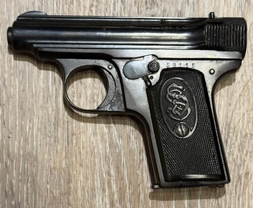 halbautomatische Pistole Sauer & Sohn Mod. 1919 im Kaliber 6,35mmBrowning