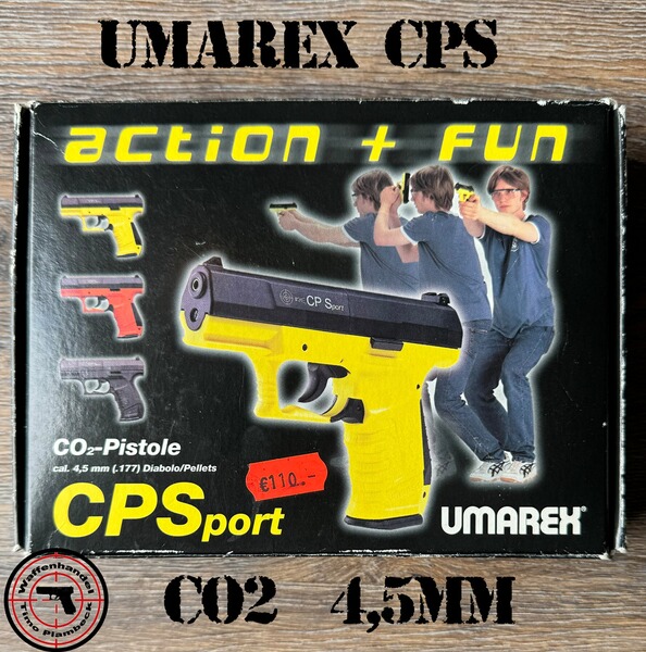 CO2-Pistole Umarex Modell CPS in 4,5mm