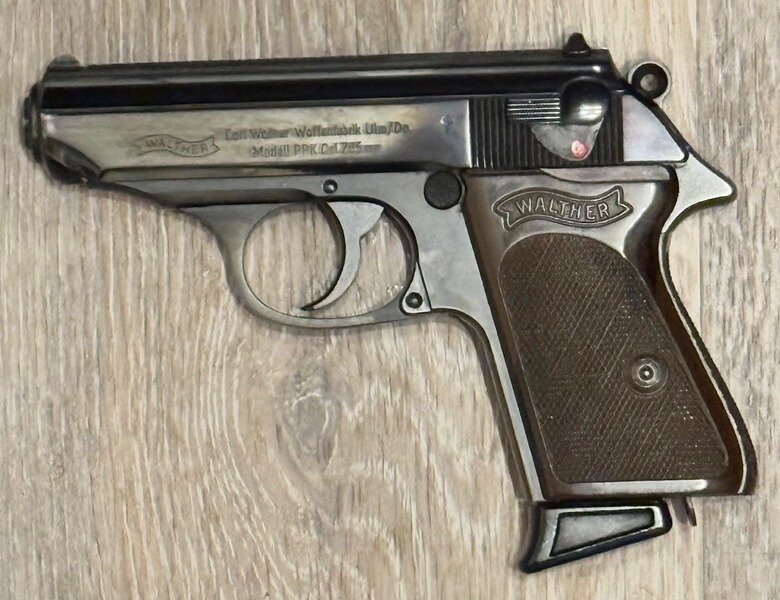 halbautomatische Pistole Walther Mod. PPK im Kaliber 7,65mmBrowning