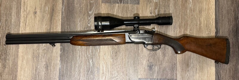 BBF Bockbüchsflinte BRÜNNER Mod. ZH 104 in den Kalibern 12/70 & 7x57R mit ZF