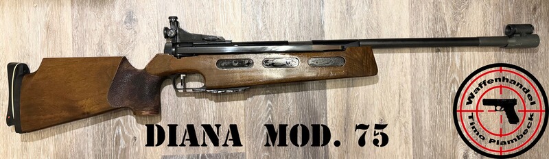 Match - Luftgewehr Seitenspanner DIANA Mod. 75 im Kaliber .177 / 4,5mm