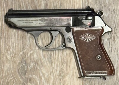 halbautomatische Pistole Manurhin Mod. PPK im Kaliber 7,65mmBrowning