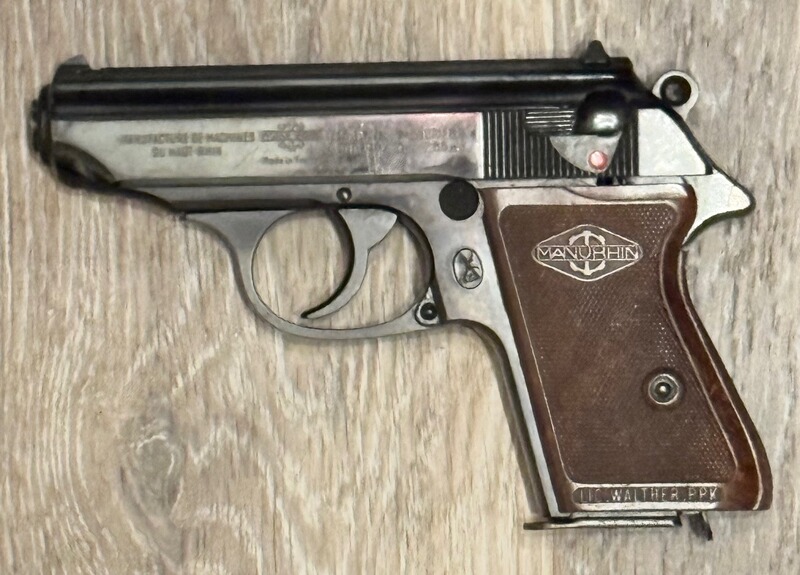 halbautomatische Pistole Manurhin Mod. PPK im Kaliber 7,65mmBrowning