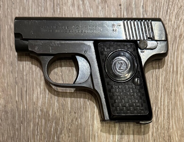 halbautomatische Pistole CZ Uhersky Brod Mod. Z im Kaliber 6,35mmBrowning