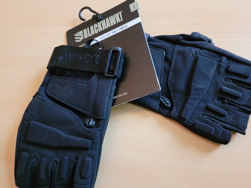 024 Blackhawk - Handschuhe S.O.L.A.G. HD Halbfinger Special Operations Light Assault Glove - Größe