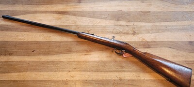 Einzelladerbüchse .22lr Husqvarna mit Achtkantlauf Säkrat