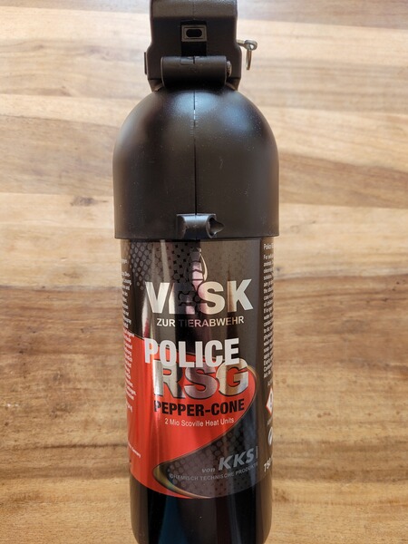 VESK RSG - POLICE Pfefferspray 750 ml Breitstrahl