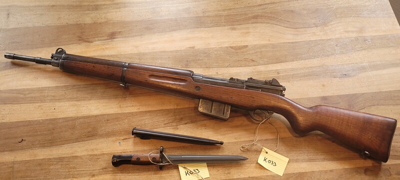 FN SL SA FN Agypten Kaliber 8x57 IS Bajonettaufnahme abgeschliffen + Bajonett (K033)