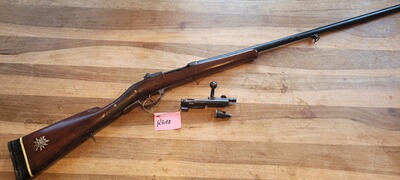Mauser, Kaliber 12/67, Einzelladerflinte mit Zylinderverschluss