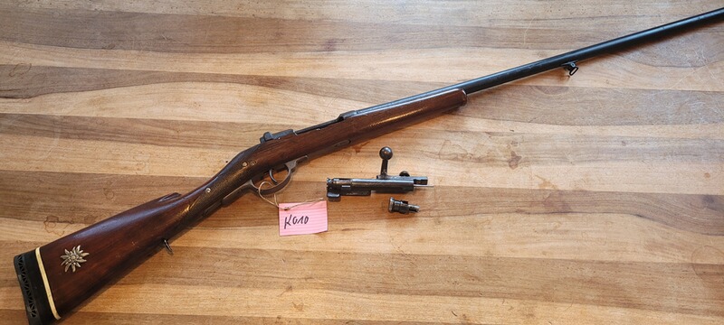 Mauser, Kaliber 12/67, Einzelladerflinte mit Zylinderverschluss