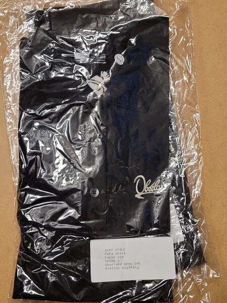 OA Oberland Arms Polo Shirt - Größe S, Seep Style