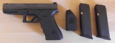 GLOCK PISTOLE 17 Gen.3, 9MM Luger, unbenutzte Pistole aus Jägerbesitz, 100 % neuwertig !