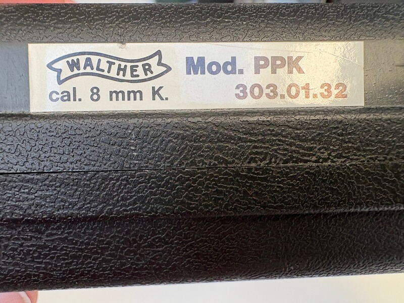 Walther PPK 8 mm Knall
