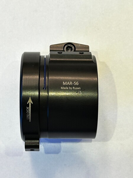 Rusan Klemmadapter MAR-56 für Zielfernrohre mit 56 mm Objektivdurchmesser