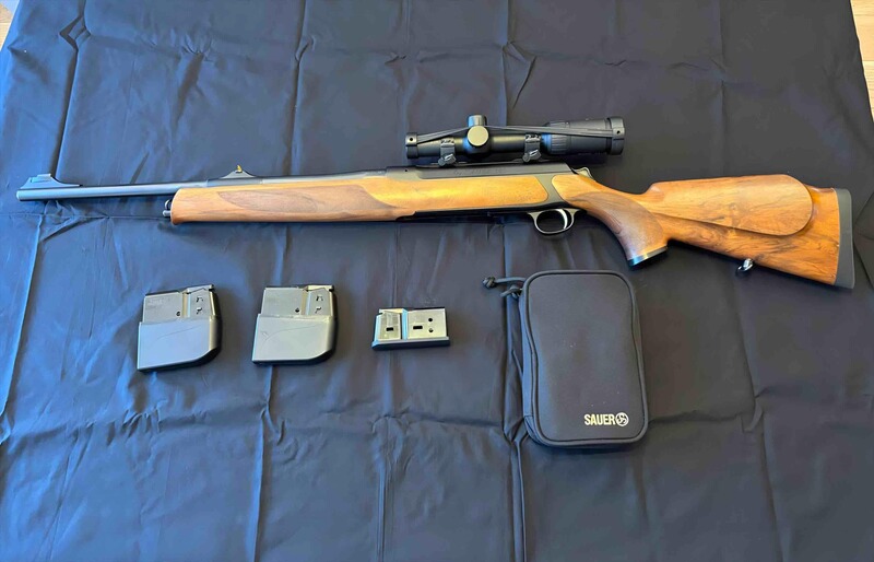 Sauer 303 | .30-06 Spring. | Drückjagd-Kombination | ZF Steiner Ranger 1 – 4 x 24 | inkl. 3 Magazine