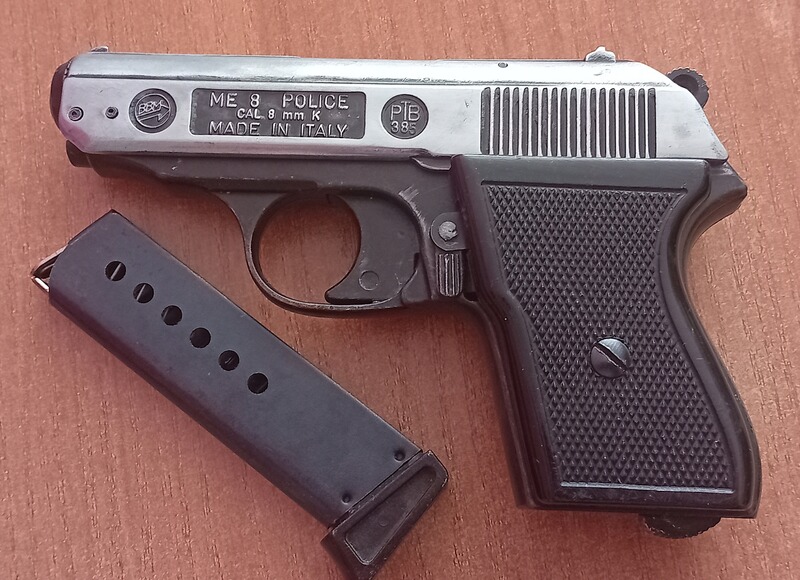 Cuno Melcher ME 8 Police im PTB 385 8mm Knall