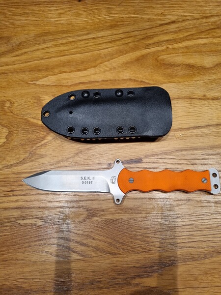 Eickhorn SEK 2 G10 mit Sondergriffschalen in orange