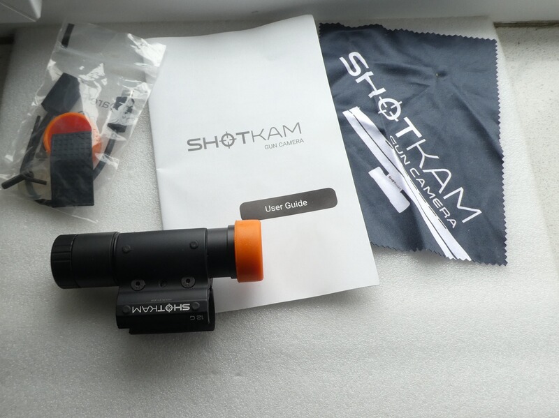 ShotKam Gen 3 Flintenhalterung Aufnahmen Treffpunktlage beim Flintenschießen