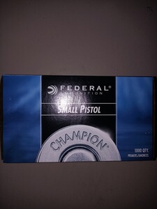 Federal Small Pistol Zündhütchen