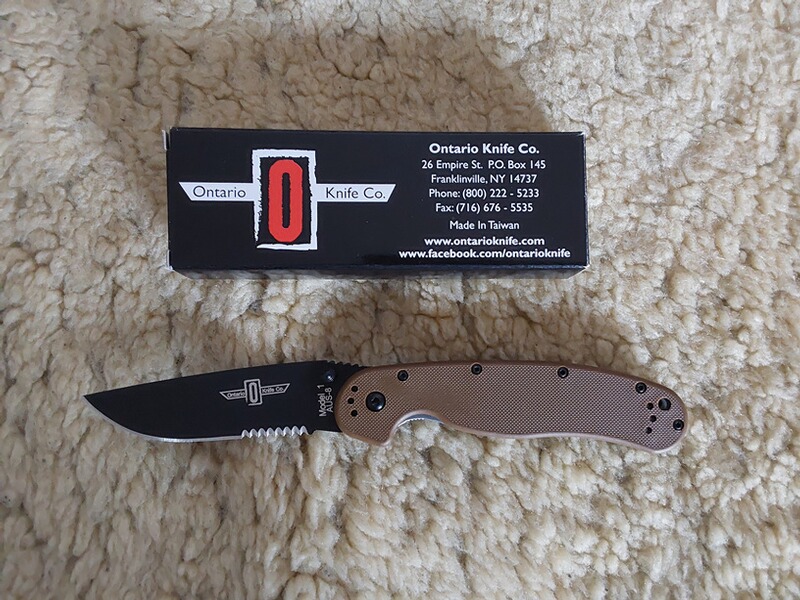 Ontario Rat 1 Taschenmesser, OKC