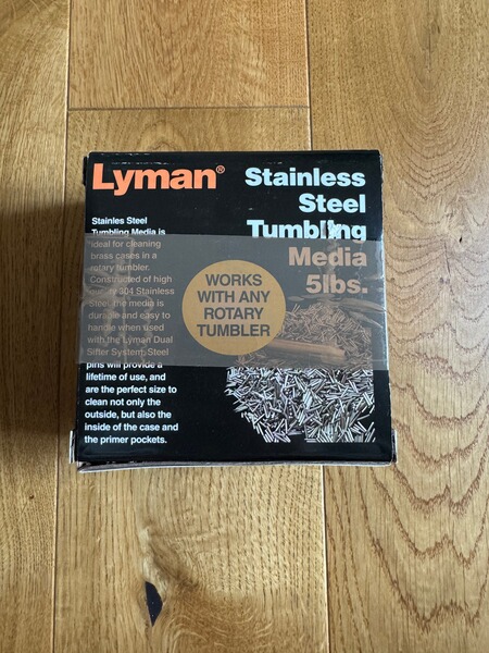 Lyman STAINLESS STEEL TUMBLING MEDIA