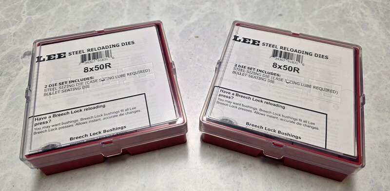 LEE 8x50 R (.323) Mannlicher Langwaffen Vollkalibriermatrizensatz LIMITED + Zubehör !NEU!