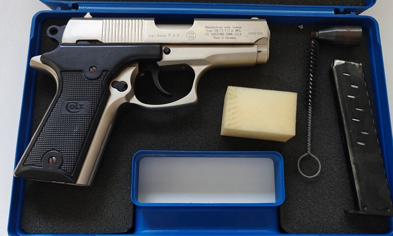 Colt 9mm. Schreckschuss/Gas