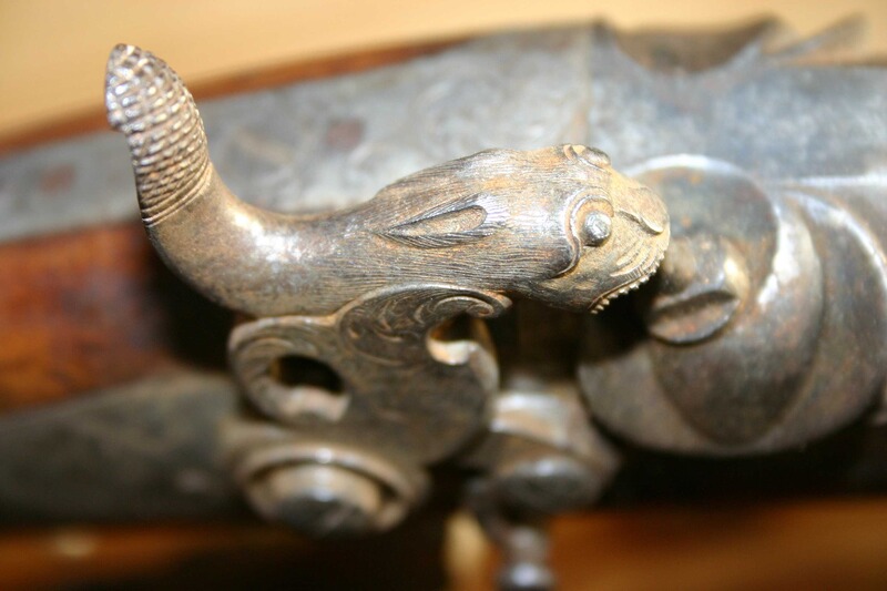 antike Scheibenbüchse